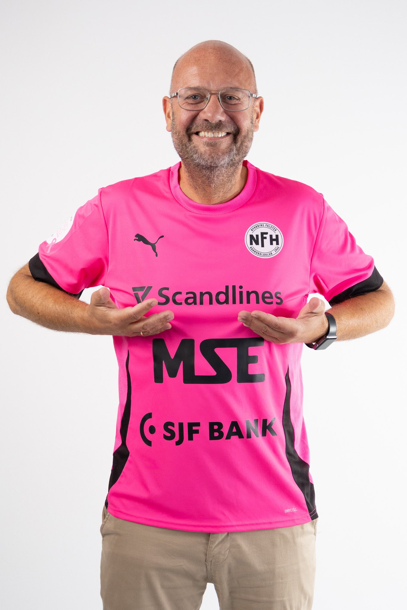 NFH Limited Edition lyserøde kamptrøje