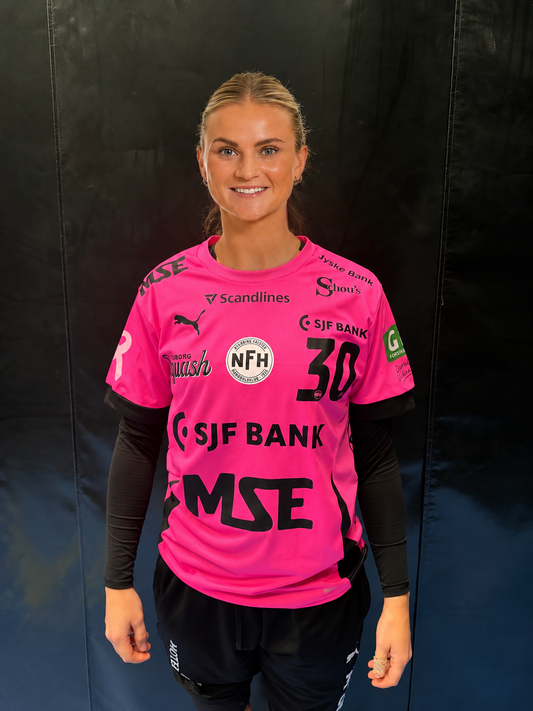 Støt Brysterne 2026 – #30 Clara Lerby – lyserød spillertrøje